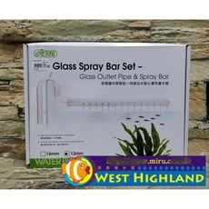 ISTA伊士達玻璃灑水管套組 快速出水管 瀑布灑水管, 1個, 12mm