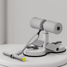 거와스 가정용 윗몸일으키기 보조기 복근 운동기, 그레이, 1개