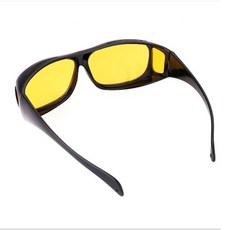 UV400 클립온 낚시 자전거 자외선 선글라스 안경 간편, 1-안경위선글라스노