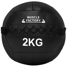 MUSCLE FACTORY 2kg 메디신볼 소프트 트레이닝 볼 웨이트볼 몸통 근육 트레이닝