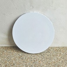 원형 캔버스 판넬 25CM 유화 미술재료
