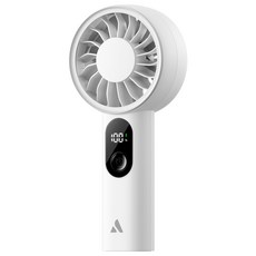 Aecooly 급속 냉각 휴대용 선풍기 저소음 미니 손선풍기, 화이트, PE01
