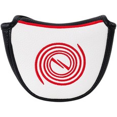 골프 클럽 헤드 커버 퍼터 커버 샤프트 강력한 오디세이 화이트 마그네틱 블레이드 힐 프로 말렛, G.레드 소용돌이 말렛 퍼터 커버