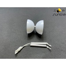 三鈴SUNDIA 小可愛 紀念品 扯鈴配件, 吊飾鈴1代-白, 1個