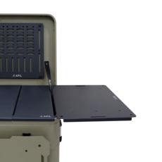 아필 캠핑박스 55L 전용 사이드 확장 패널, 블랙