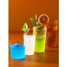 크리스탈 유리 물병 슬림 위스키 디캔터 롱 드링크 보관용 홈카페 용기, 1개, 300ml, 북미 수출용 300ml