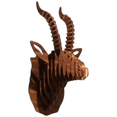 卷木森活館 DIY木製動物頭飾 組裝玩具, 活動-羚羊