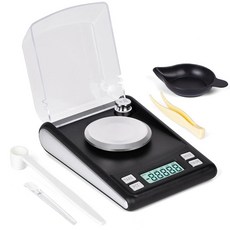 Milligram Scales 50 x 0.001 g Digital with LCD Display High Precision Electronic Kitchen Scale, Milligram Scales 50 x 0.001 g,