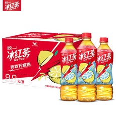 한박스 빙홍차 홍차 얼그레이 레몬차 퉁이빙홍차 중국음료수 차음료수, 15개, 500ml