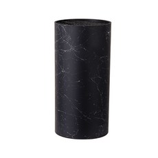 收納刀架 刀具收納筒廚房用品自由插創意刀座 圓筒刀座刀架置物架收納架廚房置物板架瀝水架廚房 置物砧板刀具收納, 1個, 圓筒黑色噴絲