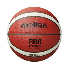 몰텐 BG4500 농구공 7호 FIBA KBA 공인구, BG4500-KBA, 1개