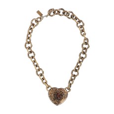 끌로에 하트 참 체인 네크리스