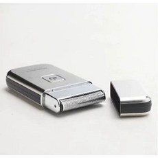 카드형 딩링 면도기 USB 슬림 남성 전기면도기 휴대용 은색 은, 01.은
