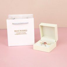 禮品包裝提袋，飾品收納盒，多色多樣選擇, 手提袋【白色】, 1個