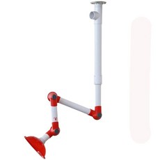 접이식 암후드 천장 배기장치 흡입 랩 환기 후드 실험실, 6. 그레이 반투명 측면