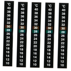 수족관 온도계 스티커 MEW636EFF, 본상품