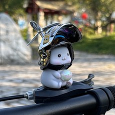 자전거 전기자전거 오토바이 액세서리 차량용 장식품, 1개, 흰색 스티커 G타입