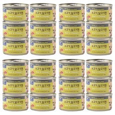 벨버드 자연밥상 소고기닭고기 강아지 간식 캔, 혼합맛(소고기/닭고기), 100g, 24개