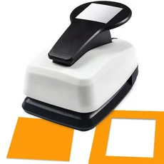 다기능 대형 종이 펀치 다중 패턴 노동 절약 카드 도구 공예 제작, 01 01 Square, 01 01 Square