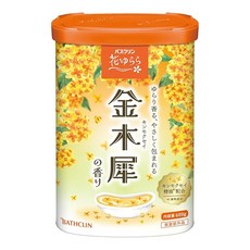 바스크린 약용 입욕제 꽃 유라라 금목犀의 향기 분말 입욕제 600g 약 20회분, 1개, 1g