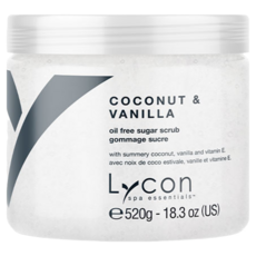 Lycon 椰子香草身體去角質霜, 520g, 1個