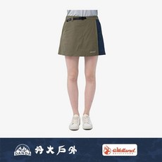 Wildland 荒野 女N66彈性抗UV拼接機能褲裙 0B11365 排汗運動登山健行褲裙