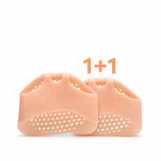 코모스코 발관리 실리콘 앞꿈치 패드 베이지, 60g, 2개, 2개입