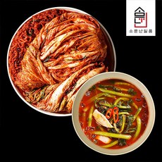[소문난일품] 포천명가 배윤자 포기김치 5kg + 열무물김치 2kg, 1개, 7kg