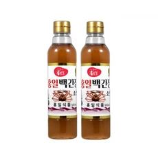 홍일 백간장소스 500ml 2개, 1개