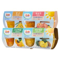 Dole 후룻볼 혼합 4종, 113g, 16개, Dole 후룻볼 113gX4종, 113g