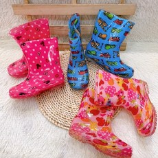 下雨天必備單品 兒童卡哇依雨鞋 幼稚園必備雨鞋