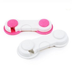 제이일 도어 걸이 잠금장치 1p 가정용잠금장치, 화이트