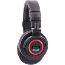 CAD 오디오 MH400 접이식 오버이어 스튜디오 헤드폰 – 50mm 드라이버 180° 회전 이어컵 긴 케이블 및 휴대용 디자인, CAD 오디오 MH400 접이식 오버이어 스튜디오 헤드