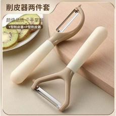 切條機 商用切條神器，可切黃瓜、蘿蔔、土豆、萵筍、薯條, 1個, 不銹鋼削皮刀兩件套