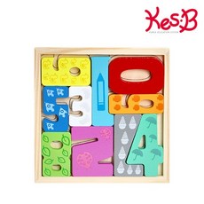 캐스B 튼튼 테마퍼즐숫자(2286) / 어린이 퍼즐놀이, 1개