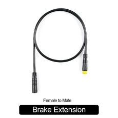 전기 스쿠터 모터 연장 케이블 EBike Bafang 브레이크 레버용 연장 케이블 전기 자전거 미드 드라이브 모, 01 male to male, male to male