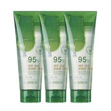 더샘 제주 생생 알로에 수딩 젤 95% 튜브 250ml X 3개