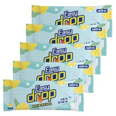 Easy drop 不沾手馬桶刷替換刷頭補充包, 5包