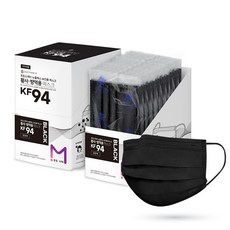 KF94 덴탈 마스크 대형 국산 학교 위생지퍼백 포장, 30매입, 1개, KF94_중형_블랙