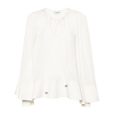 랑방 개더 드롭 숄더 카프탄