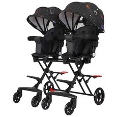 쌍둥이 유모카 2인용 탑승 반입 마트 쇼핑 트라이크, 기타 색상은 문의주세요