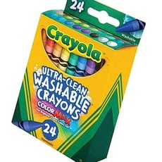 수성 크레용 24색 색칠공부 문구 그림ver7+8sGE