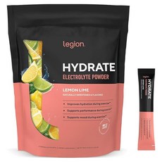 legion 水合電解質 檸檬萊姆 86g, 4.3g, 20入