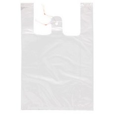 베스트바이 손잡이 마트 비닐봉투 흰색, 100개, 2L