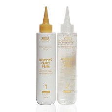 아모스프로페셔널 휘핑 컬리 펌 1제 150ml + 2제 150ml, 300ml, 1개