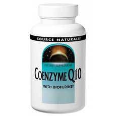 SOURCE NATURALS 輔酶 Q10 與 Bioperine, 1罐, 90顆
