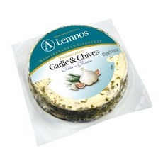 램노스 과일치즈 갈릭차이브, 5개, 125g