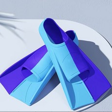 레저용품 실리콘 숏형 수영훈련 오리발 L kyj+76134Vu