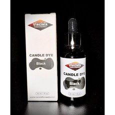 블랙 리퀴드 캔들 염료 농축 (드롭퍼가 포함된 1온스 병) 소이 캔들 파라핀 왁스 젤 천연 왁스 블렌드 양초용 용융 스냅 바용, 블랙 리퀴드 캔들 염료 농축 드롭퍼가 포함된 1온스 병