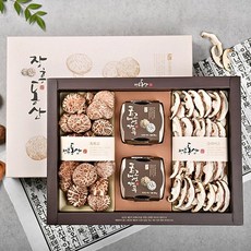 kbhbz 장흥동산 장흥 표고버섯 선물세트 흑화고 혼합 1호 (건표고 슬라이스 분말 포함)